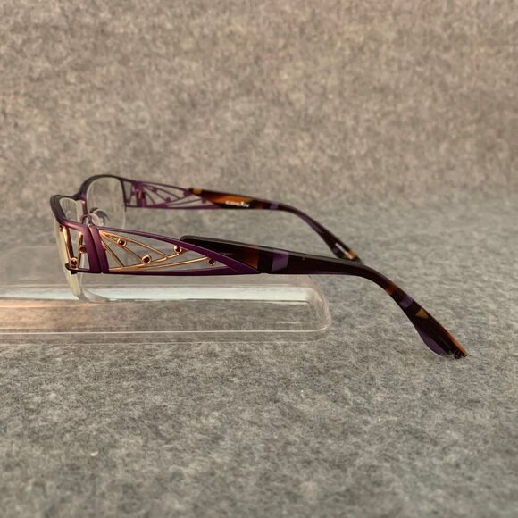 Cogan YC2132 VIO Women's Half Rim Optical/Prescription Eyeglasses Frame - Picture 10 of 14